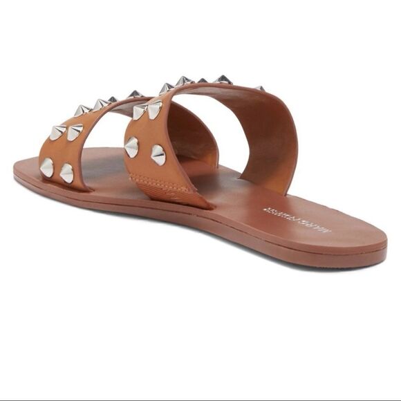 Marc Fisher | Bolive Studded Flat Sandals - Picture 3 of 4